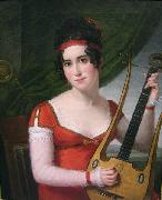 Robert Lefevre lyre painting